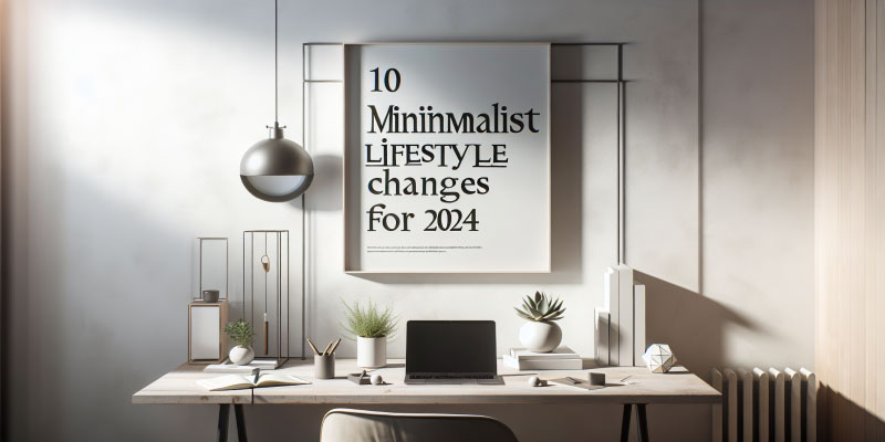 10 Minimalist Lifestyle Changes for 2024