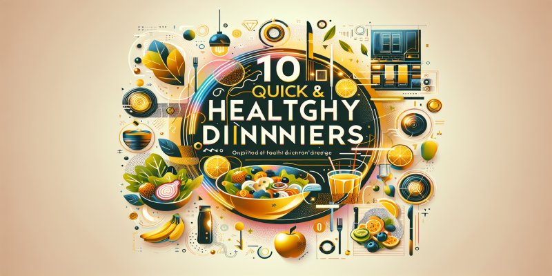 10 Quick & Healthy Weeknight Dinners