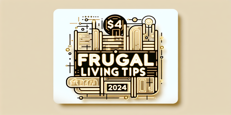 Frugal Living Tips for 2024