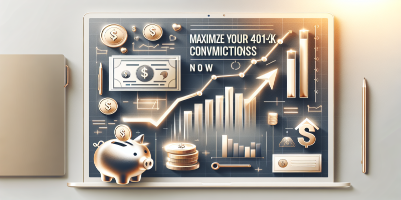 Maximize Your 401(k) Contributions Now