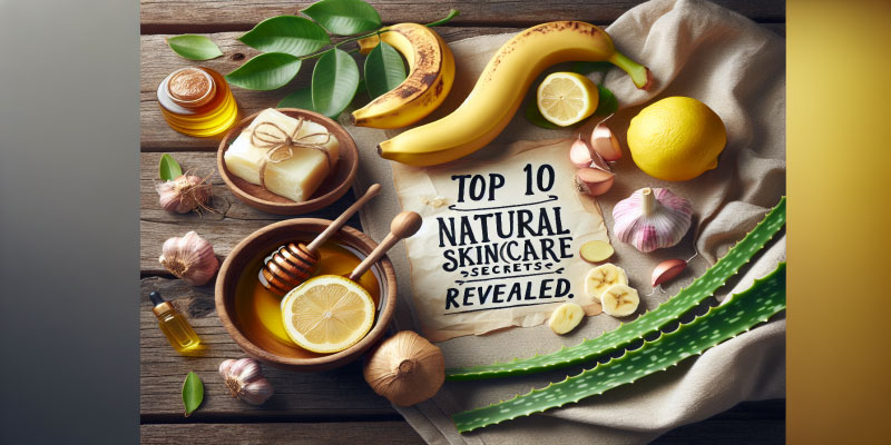 Discover the top 10 natural skincare secrets to achieve glowing, healthy skin naturally!