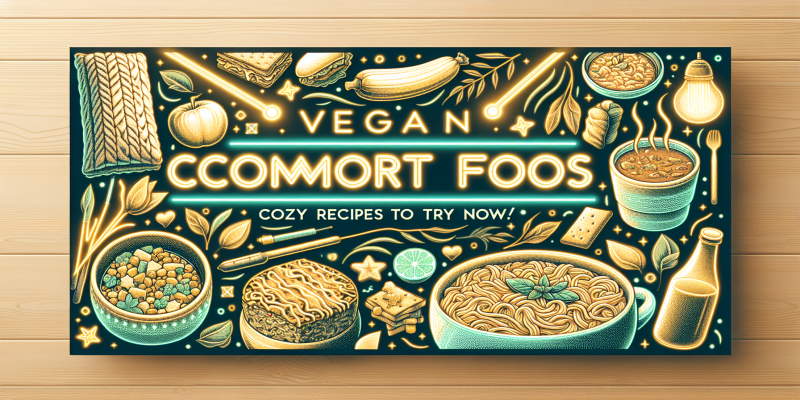 Discover delicious vegan comfort foods with our cozy recipes. Perfect for a warm, hearty meal any time!